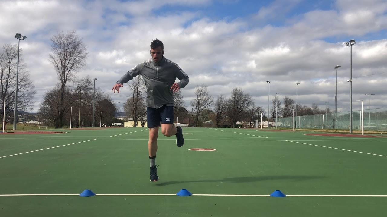 Plyometric Lateral Single leg double skater jumps - YouTube