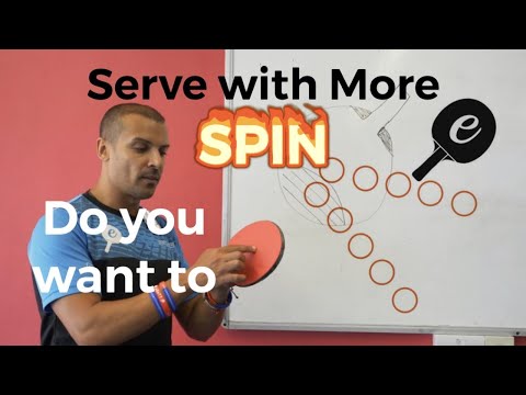More Spin on Your Pendulum Serve | eBaTT Table Tennis Tutorial P1 July '19