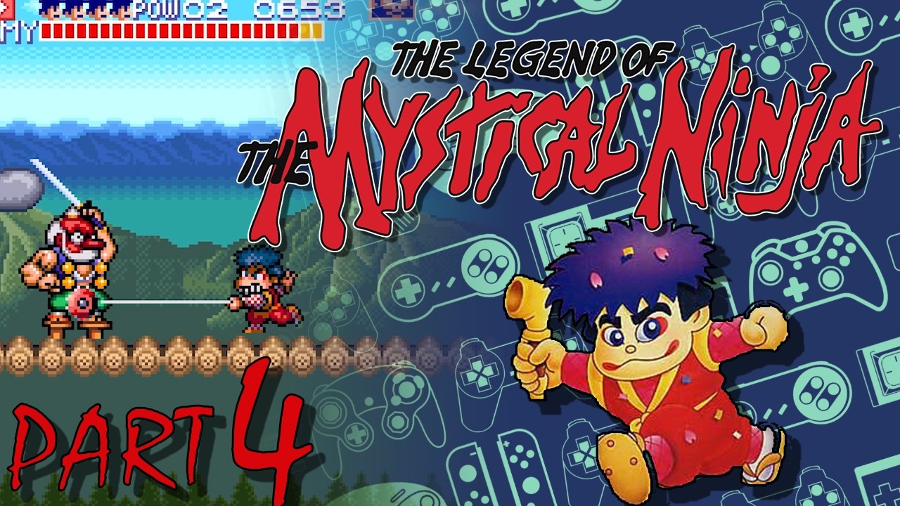 のんたページ The Legend Of The Mystical Ninja - 4 - Tengu Mountain Pass - YouTube