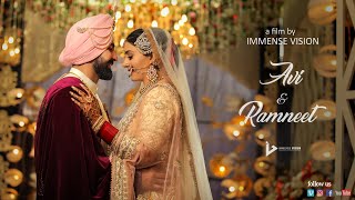 AVI & RAMNEET | BEST CINEMATIC SIKH WEDDING TEASER | 2020 | IMMENSE VISION