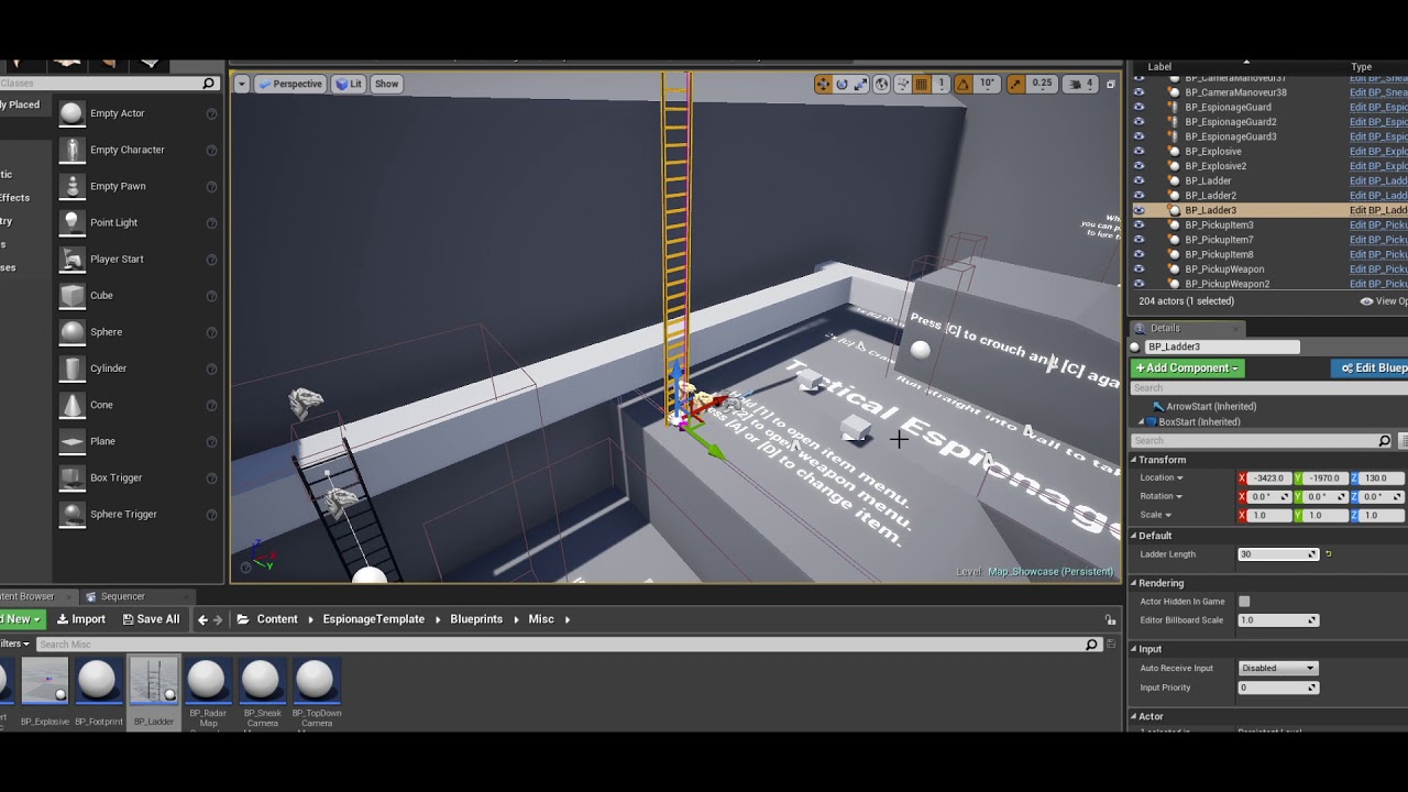TEA Update - Ladder Climbing