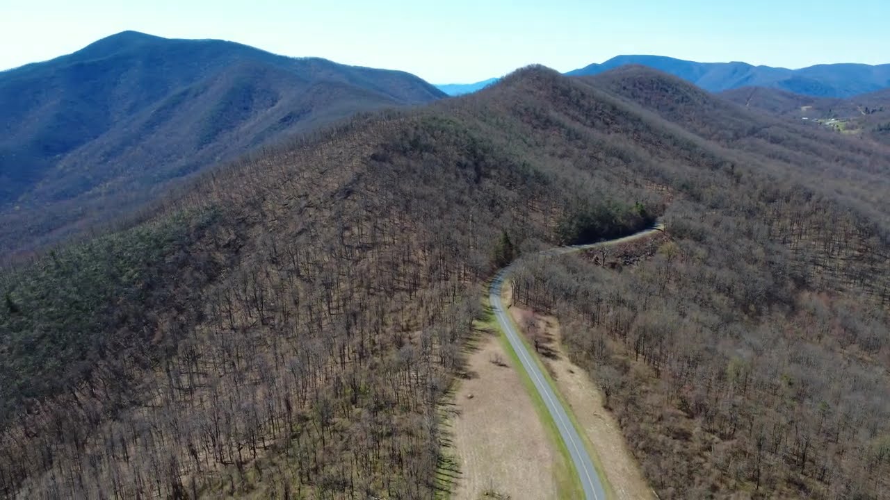 Reids Gap Blue Ridge Parkway Virginia 4K