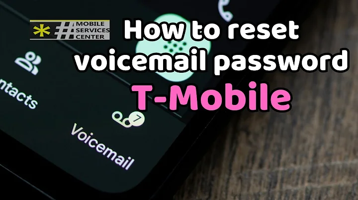 The easiest method to reset voicemail T Mobile   T Mobile voicemail reset code in a MINUTE