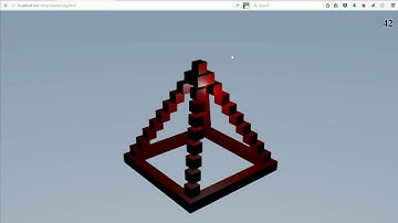 Blend4web Scripting, Snippet Explained & Making a Pyramid From a Cube Duplicated, Instancing Part 2