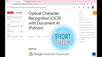 Optical Character Recognition (OCR) with Document AI (Python) #qwiklabs #GSP1138 [With Explanation🗣️