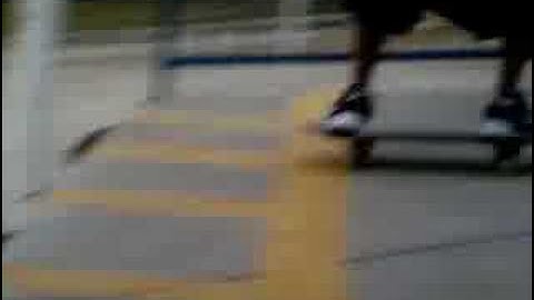 Jesus ollie up loading dock