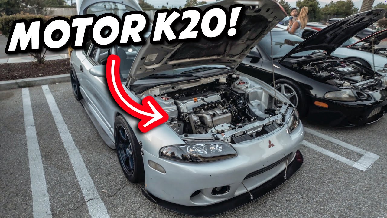 Me Tope Con un Mitsubishi Eclipse Con Motor De HONDA?!