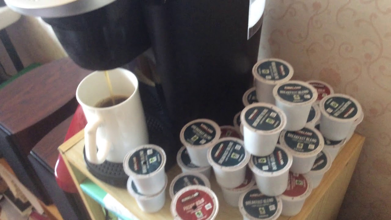 Keurig K35 Costco Kirkland KPods Brewing추출 영상 큐리그 YouTube