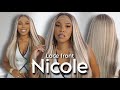 LACE FRONT HD 13x4  NICOLE CABELO LOIRO PLATINADA - WIGS DIVA BEAUTY