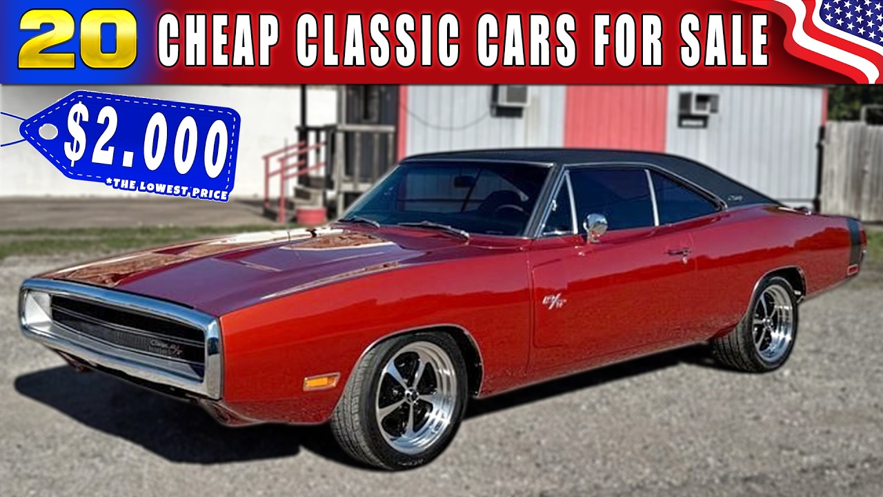 20 Classic Cars Up for Sale Cheaply from Collectors