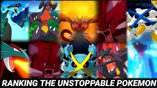 Ranking the Unstoppable Pokemons | Super Strong Pokemons | Hindi | Toon Clash