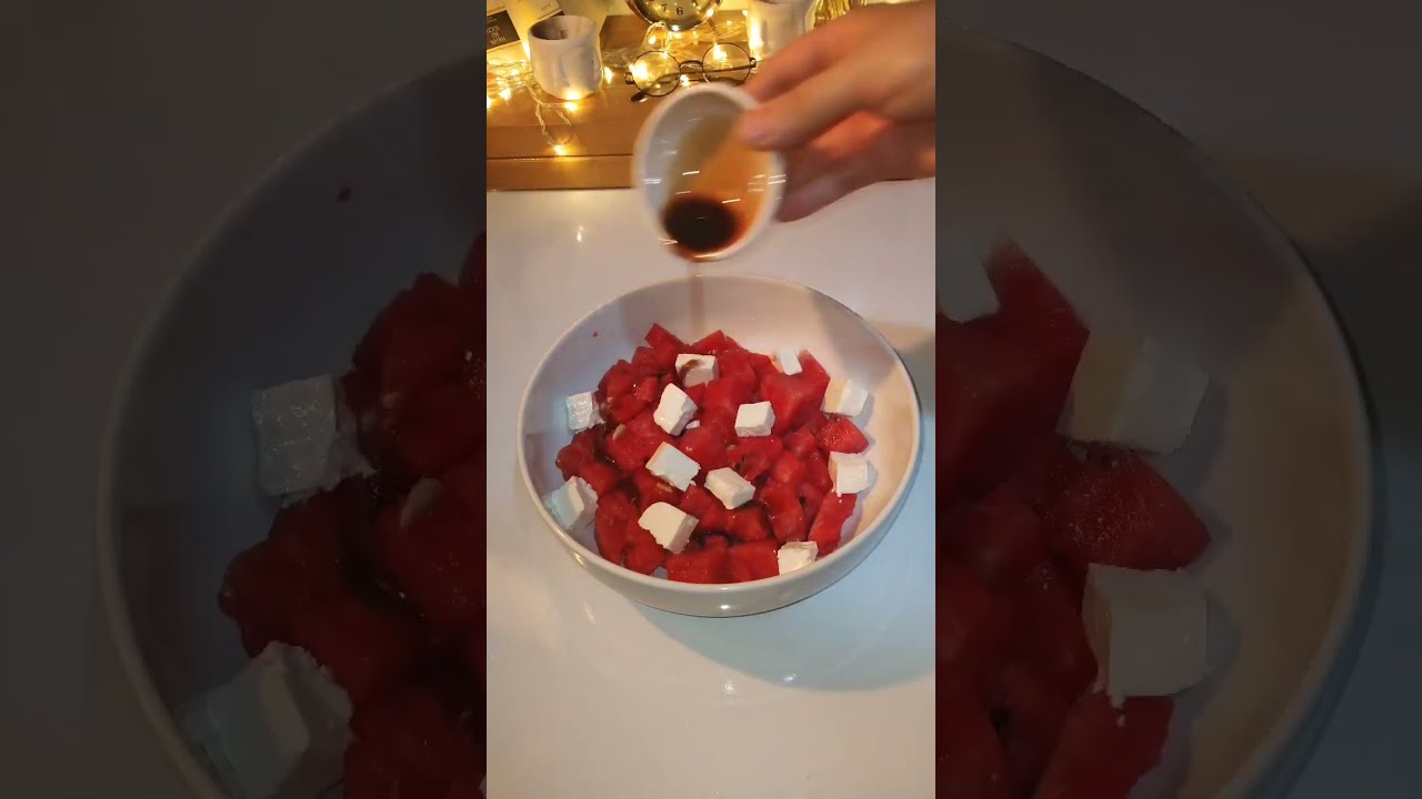 Karpuz salatası ????. #karpuzsalatası #watermelon #foods #yemektarifleri #salatatarifleri #salad #food