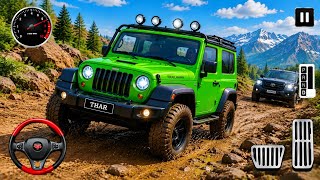 ऑफरोड जीप ड्राइविंग 4x4 सिम्युलेटर 3D | कार्गो जीप ड्राइविंग एडवेंचर गेम | एंड्रॉइड गेमप्ले screenshot 3