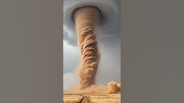 Thumbnail of Massive Desert Tornado  #hurricane #weather #tropicalcyclone #storm #tornado