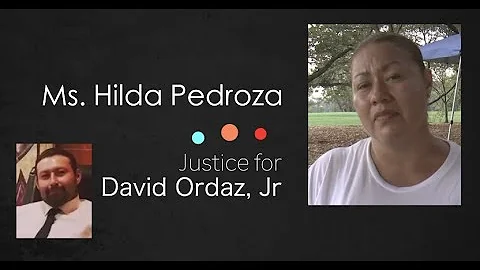 An Interview With Ms. Hilda Pedroza, August 28, 2021