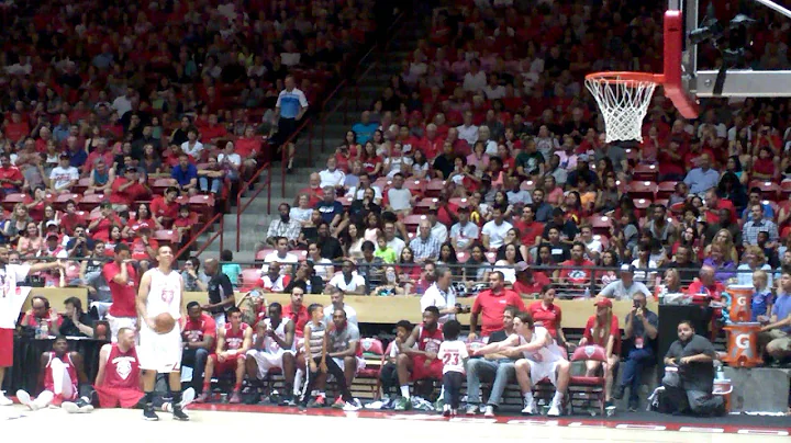 Phillip Mcdonald Lobo Allstar Game dunk Contest