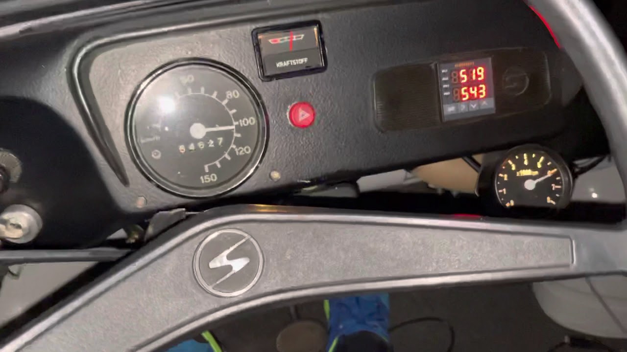 Trabant RS 601 3 Gang von 70 km/h auf 120 km/h