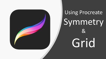 Procreate | Using Symmetry & The Grid | Tutorial