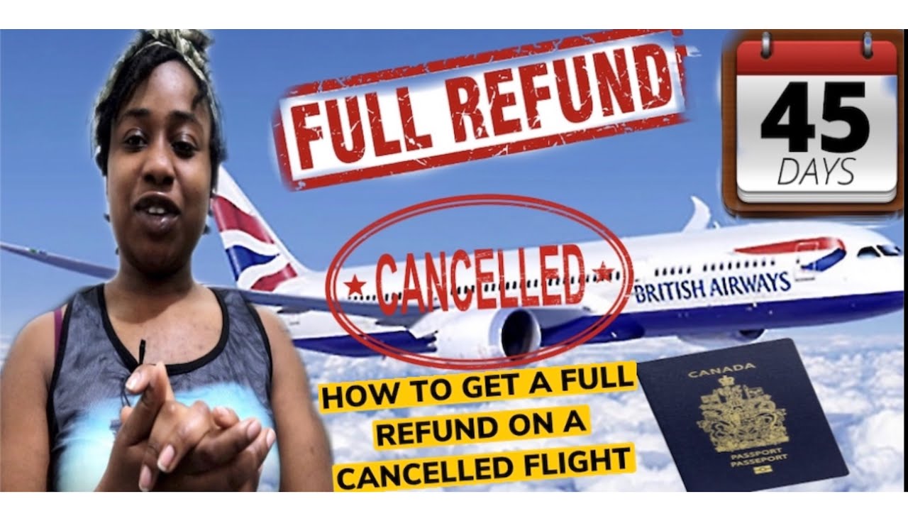 do travel agents have to refund cancelled flights