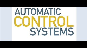 Automatic Control - Lecture 09 PART 1