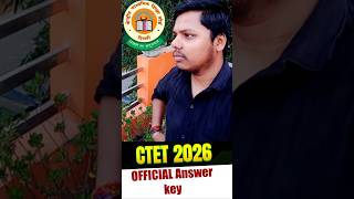 ctet February 2026 official answer key | ctet julay 2026 #ctet2026 #ctetfeb2026answerkey #shorts