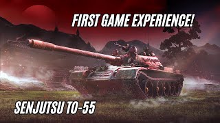 World of Tanks Modern Armor: SENJUTSU TO-55 First Game Experience!!!