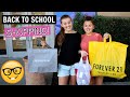 BACK TO SCHOOL CLOTHES SHOPPING WITH MOM! TEEN EDITION