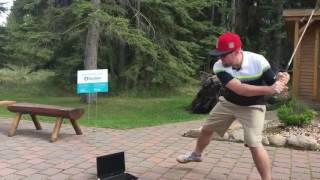 Laptop Golf Club Smash - Wheel of SysFortune