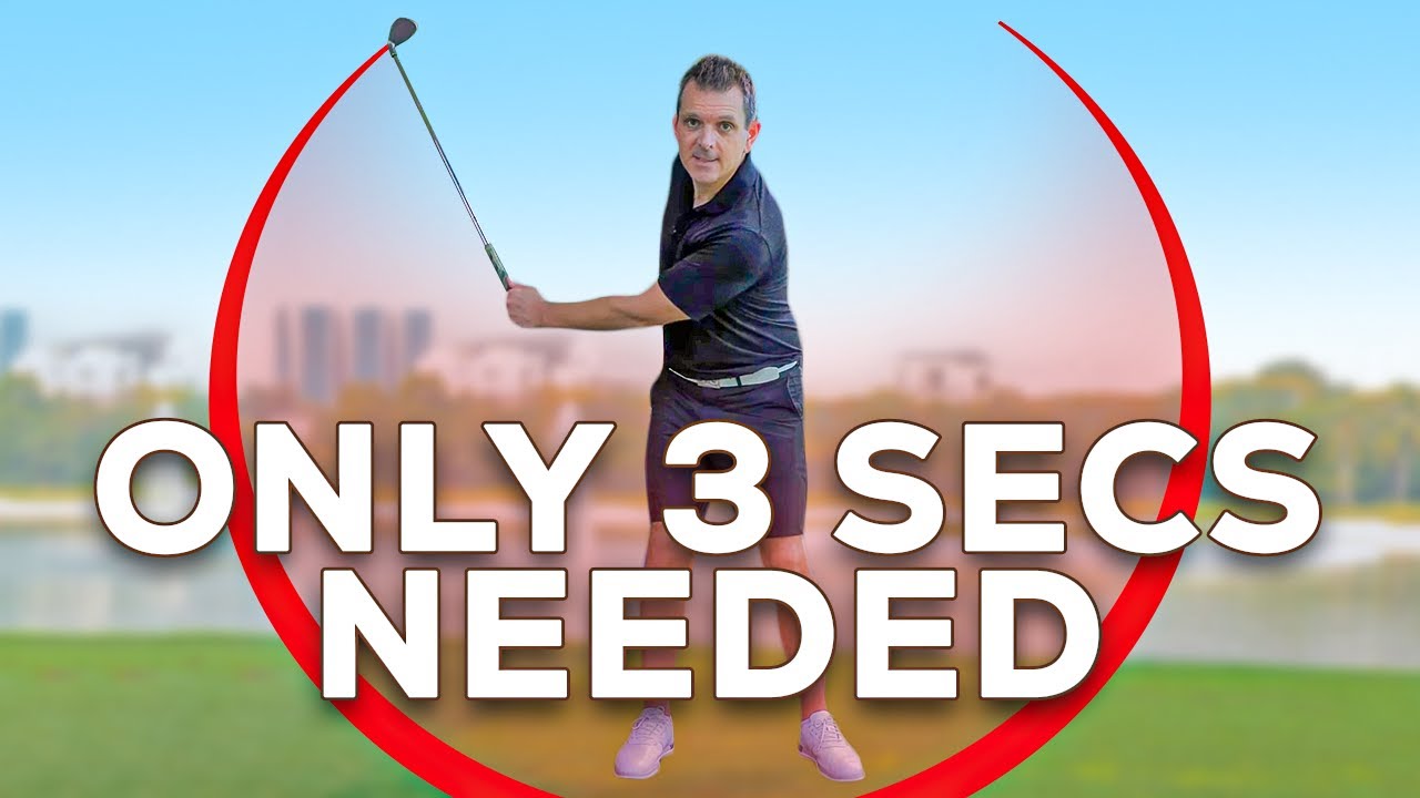 This 3 Second Drill Automatically Fixes 3 Big Swing Mistakes