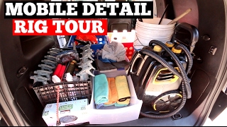 Mobile Auto Detailing Setup: How To Organize Your Van (or shop) For Efficiency