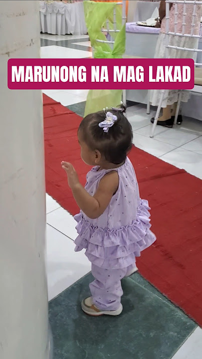 Ayaw na pa buhat . bilis matuto mag lajad ni Ohaniee #kabayan #trending #baby #babygirl #viral