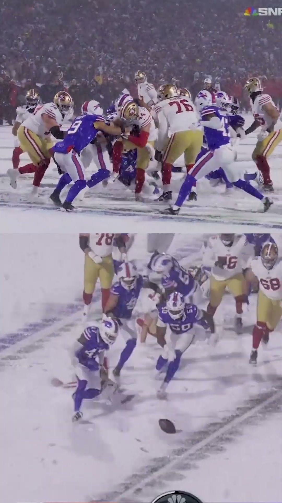 Niner's scalding drive coming out of half freezes over after a Juszczyk fumble and turnover