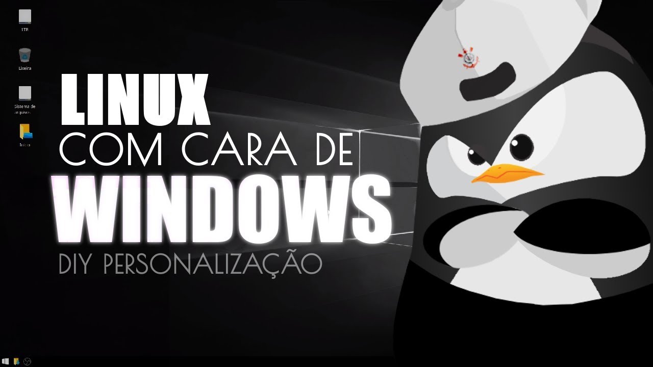 Como deixar o Ubuntu com a cara do Windows 10