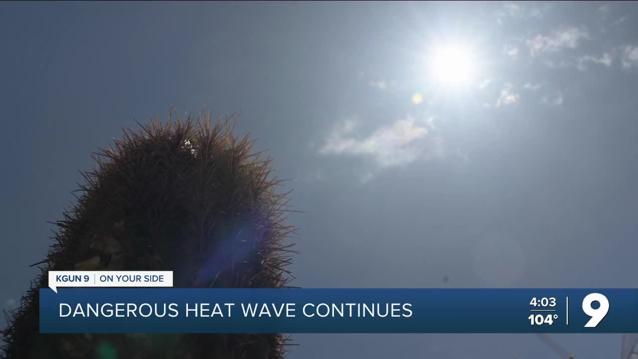 Heat wave continues to impact Arizona - YouTube