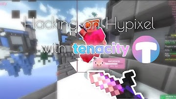 Hacking on Hypixel with Tenacity 4.0.2 | Insane New Sprint Scaffold + Improved KillAura!