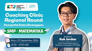 MATEMATIKA SMP | Coaching Clinic Regional Round KSR 2026