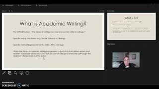 English 1A.Code Switching, part 1