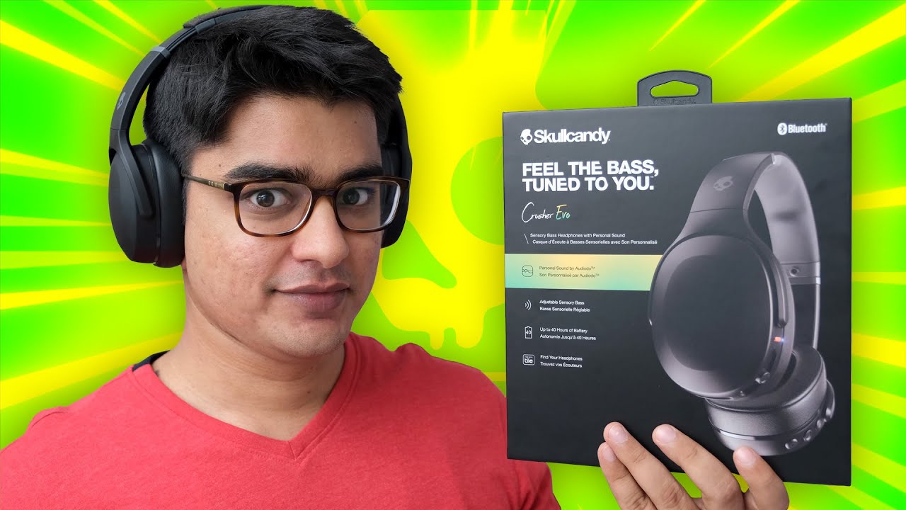 Skullcandy Crusher Evo Review, Unboxing: MOST 'WTF' HEADPHONE EVER!!