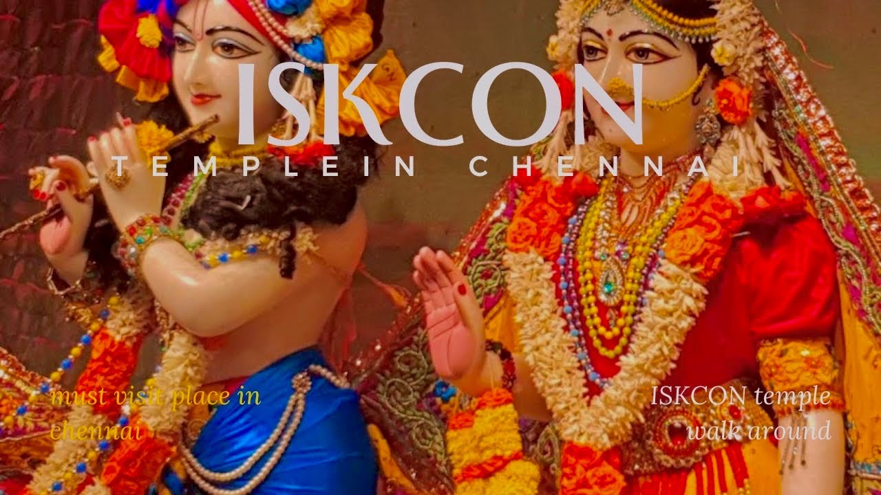 Iskcon temple in chennai sri krishna temple ECR sholinganalur