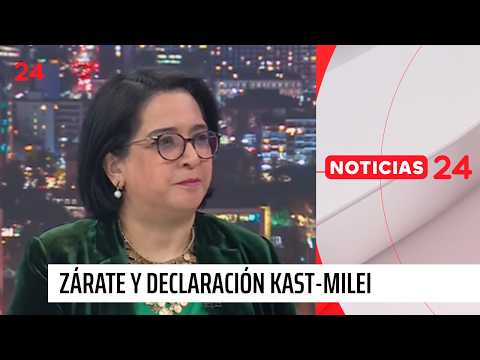 Zárate and the Kast-Milei Declaration: “One of the worst things Chile has signed in the modern era”