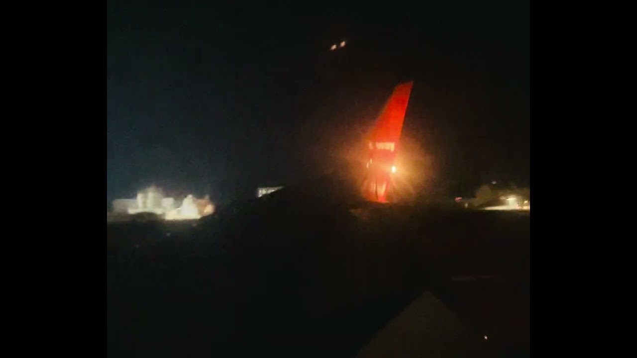 제주공항 랜딩 티웨이