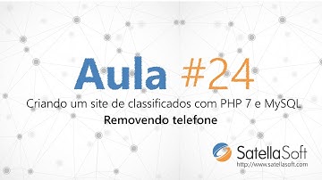 Criando um site de classificados com PHP 7 e MySQL - Aula 24 (Removendo telefone)