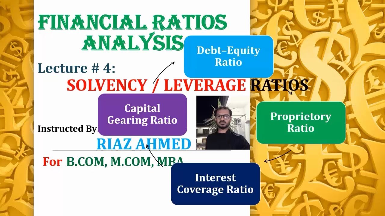 Learn Financial Ratio Analysis | Solvency Ratios | Lecture # 4 Urdu ...