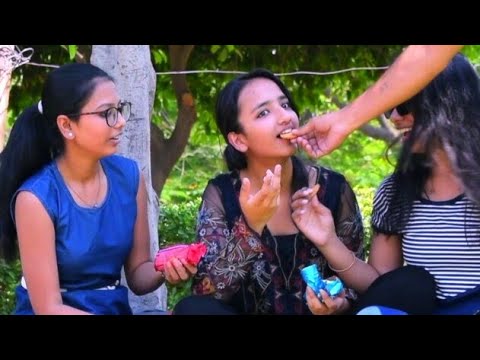 eating-strangers-cute-girl's-food-in-new-delhi-|-prank-in-delhi-|-basant-jangra