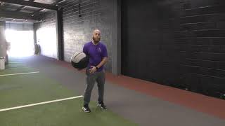 Rotational Med Ball Toss