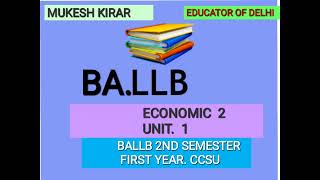 Structural changes in new economic policy 1991।। 2nd Semester।। BA LLB।। CCS UNIVERSITY।। #2ndsem।।