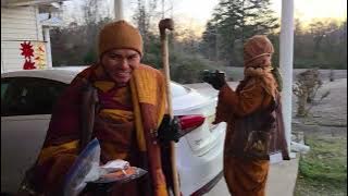 December 16, 2025: Walk For Peace in the USA by Buddhist Monks (Cuban, Alabama)