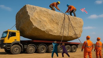 Big Stone Cutting Factory | Incredible Marble Processing