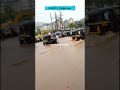 mumbra road closed🚨 #heavyrain #mumbra