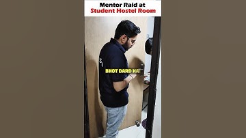 Raid at eSaral Gurukul Student Hostel Room 😱🔥KYA Ho gaya 😮| JEE 2027 #shorts #esaral #iitbombay